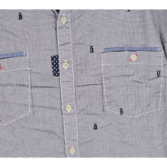 Robert Graham Men's Button Up Funky Dress Shirt Business Casual - Picture 14 of 16